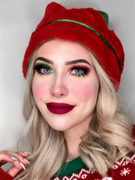 christmas elves makeup|christmas elf makeup looks.